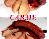 Foto del paso 4 de la receta: Butifarras al vino tinto con peras