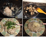 Foto del paso 3 de la receta: Pastel de pollo con setas y almendras