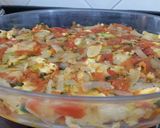 Foto del paso 13 de la receta: Pastel de pollo y verduras con hierbas frescas
