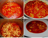 Foto del paso 4 de la receta: Callos picantes con garbanzos y vino tinto