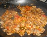 Foto del paso 2 de la receta Cerdo con salsa de almendras y setas