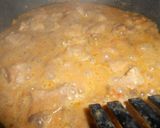 Foto del paso 3 de la receta Cerdo con salsa de almendras y setas