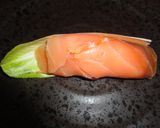 Foto del paso 3 de la receta: Rollito de salmón ahumado