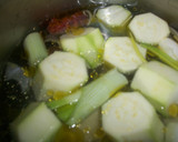 Foto del paso 1 de la receta: Crema de verduras con chorizo asturiano