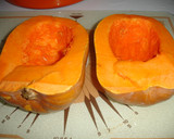 Foto del paso 2 de la receta: Calabaza al horno, nata y canela