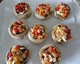 Foto del paso 5 de la receta: Champiñones con huevo de codorniz
