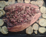 Foto del paso 3 de la receta: Truchón con champiñones y beicon