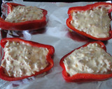 Foto del paso 7 de la receta: Pimientos rojos rellenos de cremoso de carne