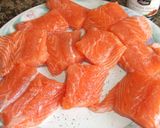 Foto del paso 1 de la receta: Salmón al horno con hojas de cidra al estilo de Sol
