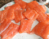 Foto del paso 1 de la receta: Salmón al horno con hojas de cidra al estilo de Sol