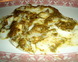 Foto del paso 4 de la receta: Halibut con salsa pesto y ensalada