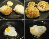 Foto del paso 4 de la receta: Mini hamburguesa de bacalao y langostinos con huevo de codorniz