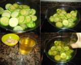 Foto del paso 2 de la receta: Crema de calabacín con langostinos y nata