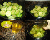 Foto del paso 2 de la receta: Crema de calabacín con langostinos y nata