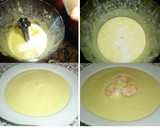 Foto del paso 4 de la receta: Crema de calabacín con langostinos y nata