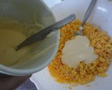 Foto del paso 6 de la receta: Huevos rellenos de gambas y surimi