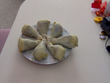 Muslos de pollo rellenos 