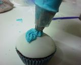 Foto del paso 4 de la receta: Cupcakes de las princesas Frozen