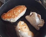 Foto del paso 3 de la receta: Rollitos de pavo rellenos de espinacas, queso y piquillos