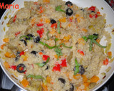 Foto del paso 5 de la receta: Pimientos rojos rellenos de quinoa