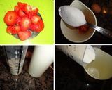 Foto del paso 1 de la receta: Flan de huevo con fresones
