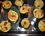 Foto del paso 8 de la receta: Calabacines rellenos con garbanzos y salsa ligera de yogur