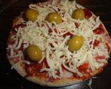 Foto del paso 3 de la receta: Pizzetta de chorizo picante y beicon