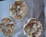 Foto del paso 5 de la receta: Conchas de mejillones y gambas gratinadas