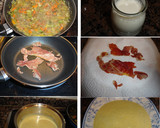 Foto del paso 4 de la receta: Crema campesina con crujiente de jamón