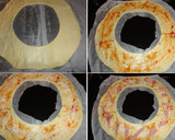 Foto del paso 1 de la receta: Rosca pizza de jamón y quesos