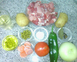 Foto del paso 1 de la receta: patatas con carne