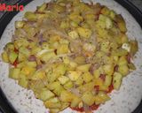 Foto del paso 6 de la receta: Pizza con calabaza amarilla y jamón