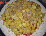 Foto del paso 6 de la receta: Pizza con calabaza amarilla y jamón