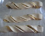 Foto del paso 4 de la receta: Trenzas de chocolate blanco y negro