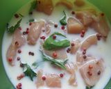 Foto del paso 1 de la receta: Brochetas de pollo marinado con cidra