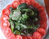 Foto del paso 3 de la receta: Ensalada de hojas variadas y delicias de queso de cabra