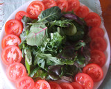 Foto del paso 3 de la receta: Ensalada de hojas variadas y delicias de queso de cabra