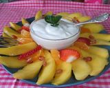 Foto del paso 4 de la receta: Frutas frescas con salsa de canela y menta