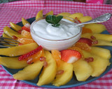Foto del paso 4 de la receta: Frutas frescas con salsa de canela y menta
