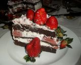 Foto del paso 12 de la receta: Torta de chocolate con chantilly y fresas