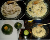 Foto del paso 4 de la receta: Calabacín redondo relleno de bacalao