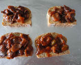 Foto del paso 2 de la receta: Tosta de caponata di melanzane y huevo de codorniz