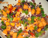 Foto del paso 1 de la receta: Espaguetis con hortalizas y tomatitos cherry