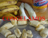 Foto del paso 2 de la receta: Helado de plátano y crema de cacahuete
