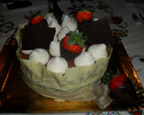Foto del paso 14 de la receta: Torta de cumpleaños con dos chocolates