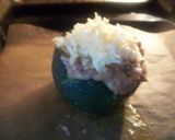 Foto del paso 6 de la receta: Calabacita rellena, gratinada con queso de Mahón
