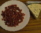 Foto del paso 1 de la receta: Croquetas de jamón y queso azul