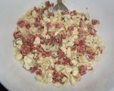 Foto del paso 2 de la receta: Croquetas de jamón y queso azul