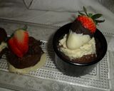 Foto del paso 5 de la receta: Souflés calientes de chocolate con crema de queso