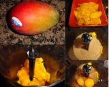 Foto del paso 1 de la receta: Mini kougelhopf con mango y baño de chocolate